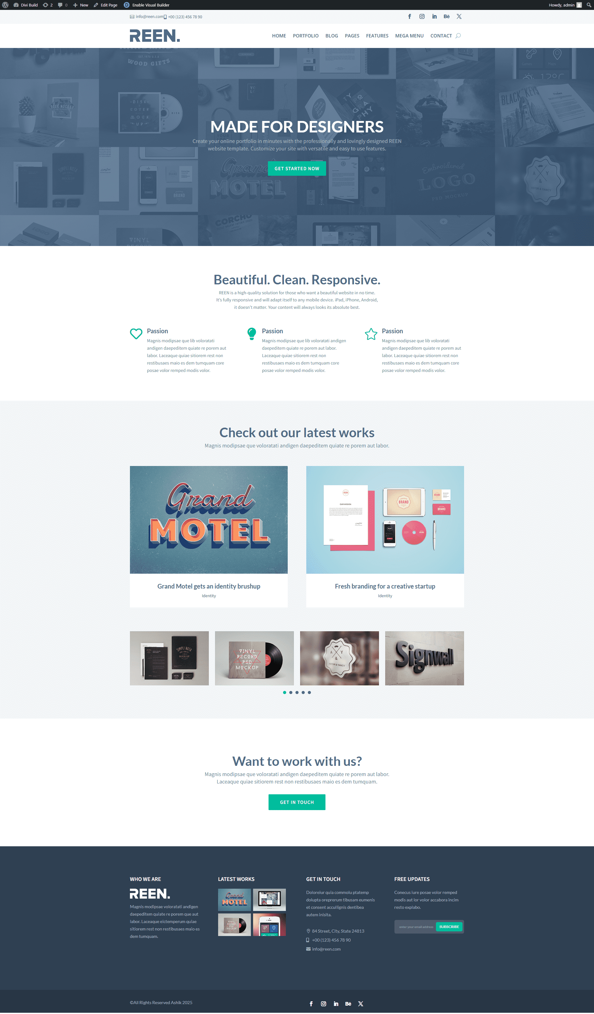 Landing Page