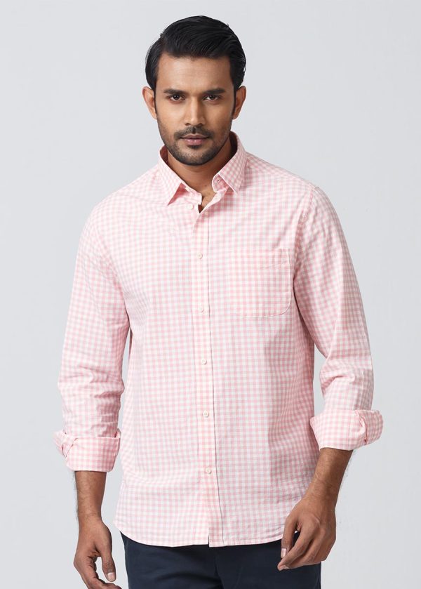 Check Casual Shirt - Image 4