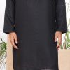 Embroidered Black Executive Panjabi - Image 3