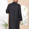 Embroidered Black Executive Panjabi - Image 4