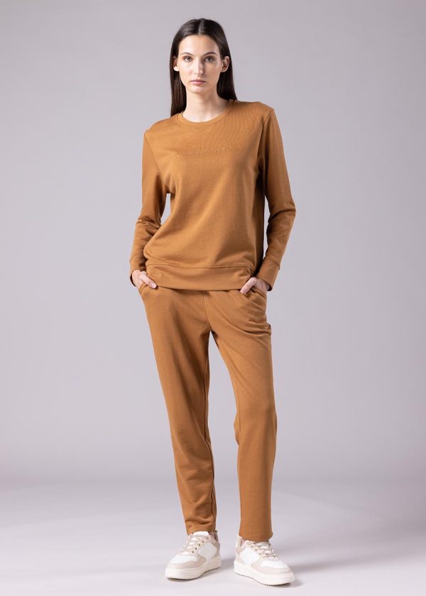 Copper Brown Ladies Sweatshirt (2pcs)